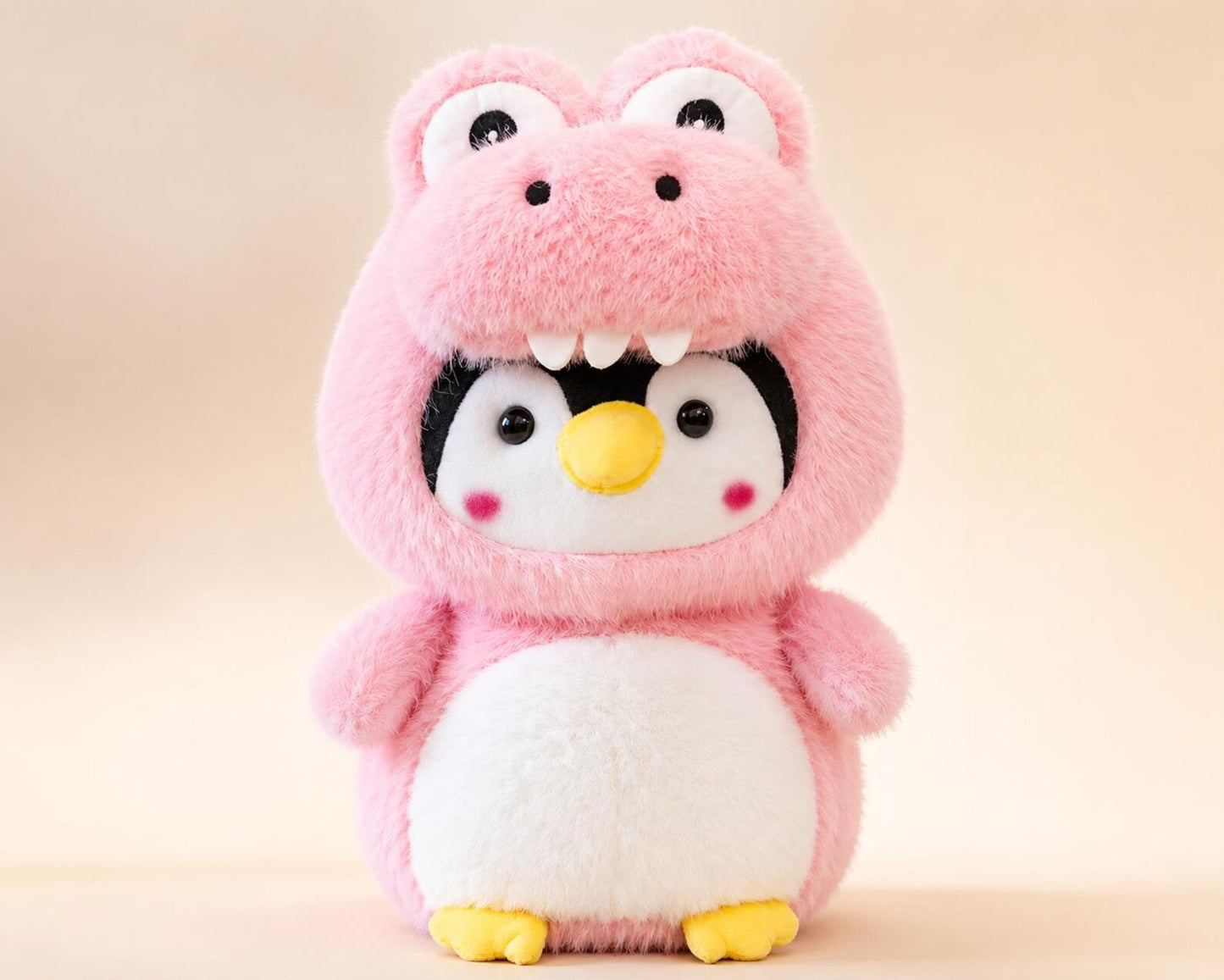 Transforming Penguin Plush Toy 35cm Stuffed Animal Pillow