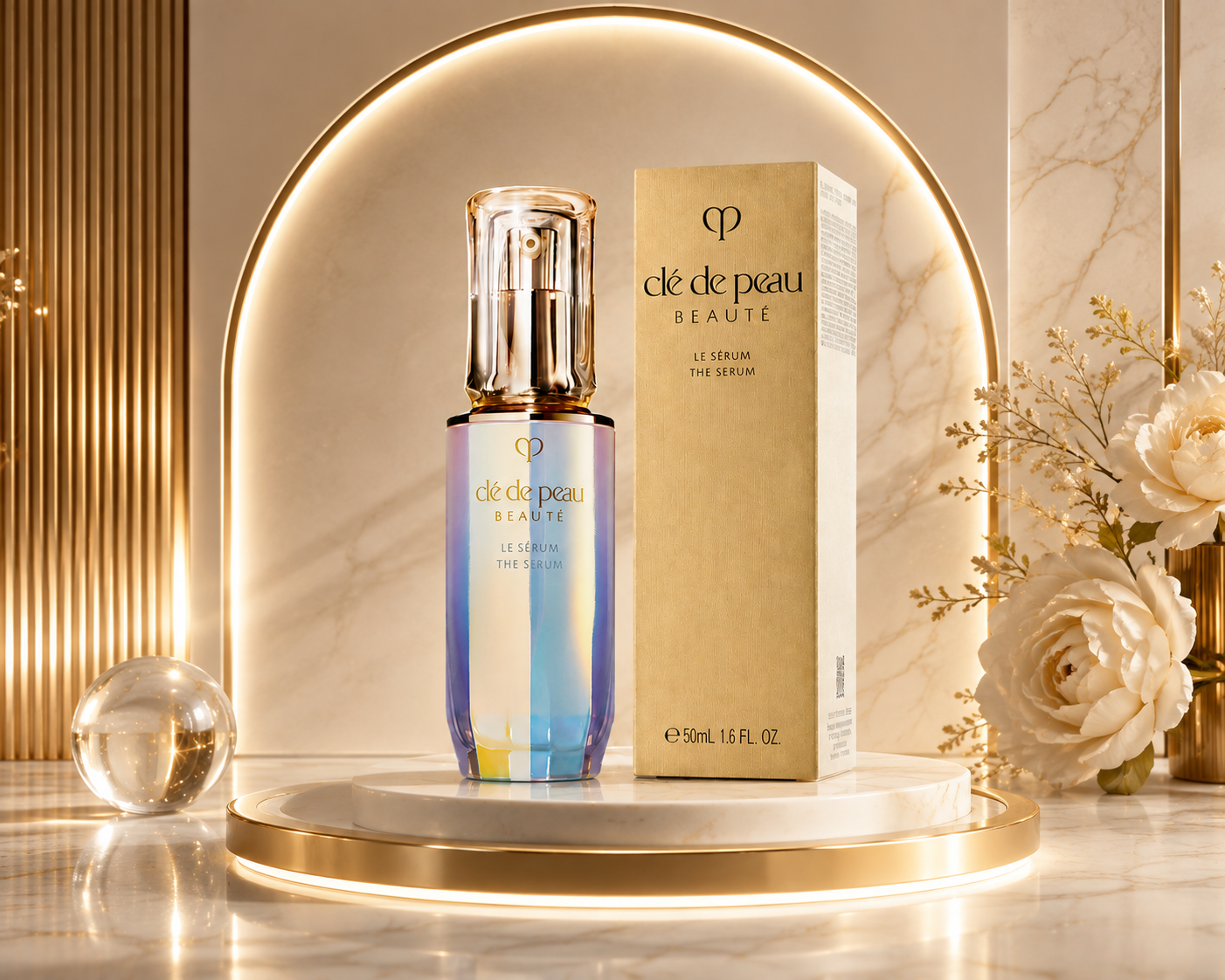 Cle de Peau Beaute Le Serum The Serum Full Size 50mL / 1.6 Oz NIB Skincare