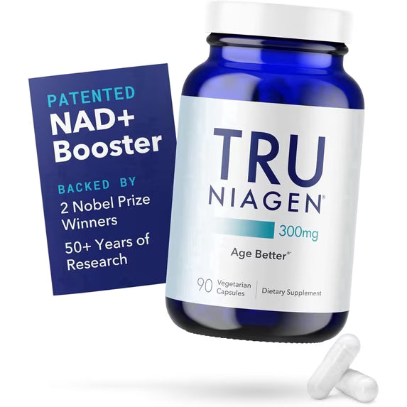 TRU NIAGEN Patented NAD Supplement 90 Servings x 300 mg Niagen