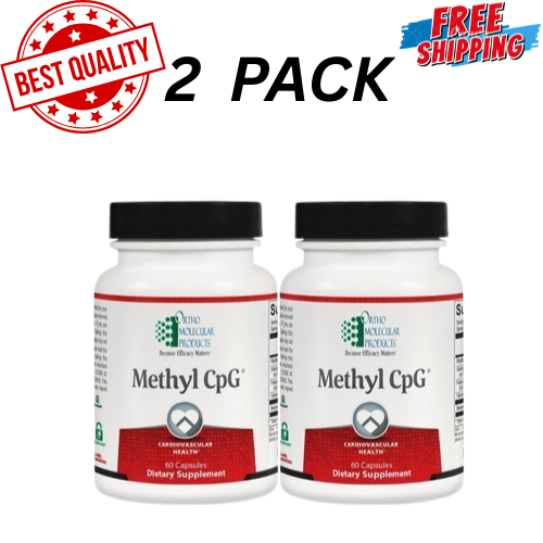 Methyl CPG-Ortho Molecular- Dietary Supplement (60 Caps) 2 Pack
