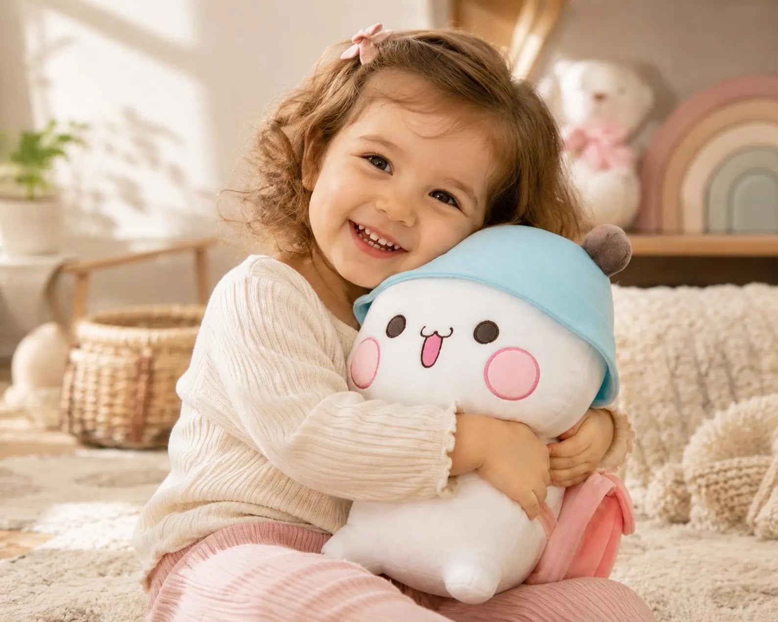 Bubu Bear Plush Toy | Soft Cuddly Stuffed Animal