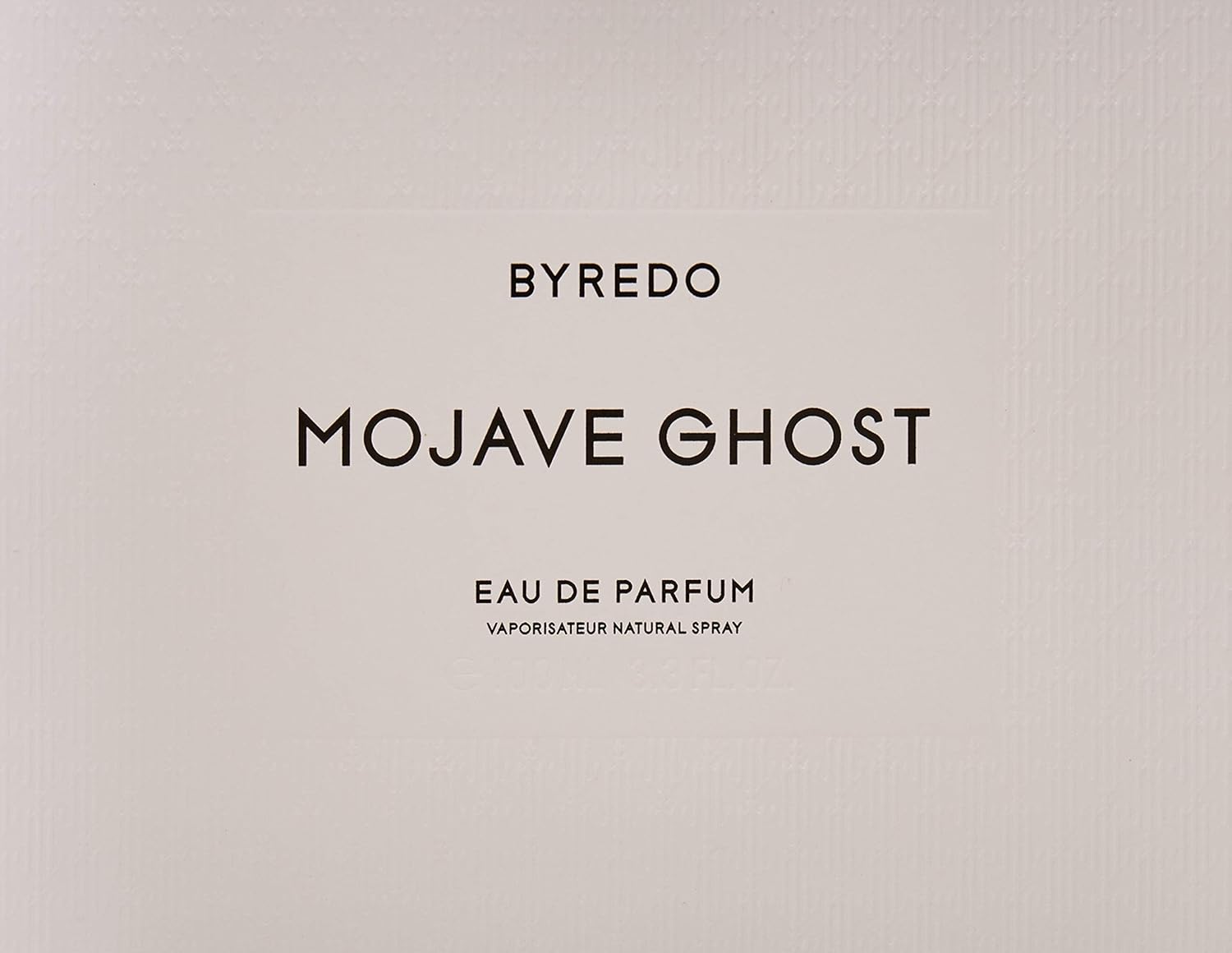Byredo Mojave Ghost 100ml Eau De Parfum for Women 3.3oz.