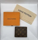 Louis Vuitton Multiple Wallet Monogram Canvas Bifold Mens