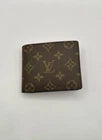 Louis Vuitton Multiple Wallet Monogram Canvas Bifold Mens