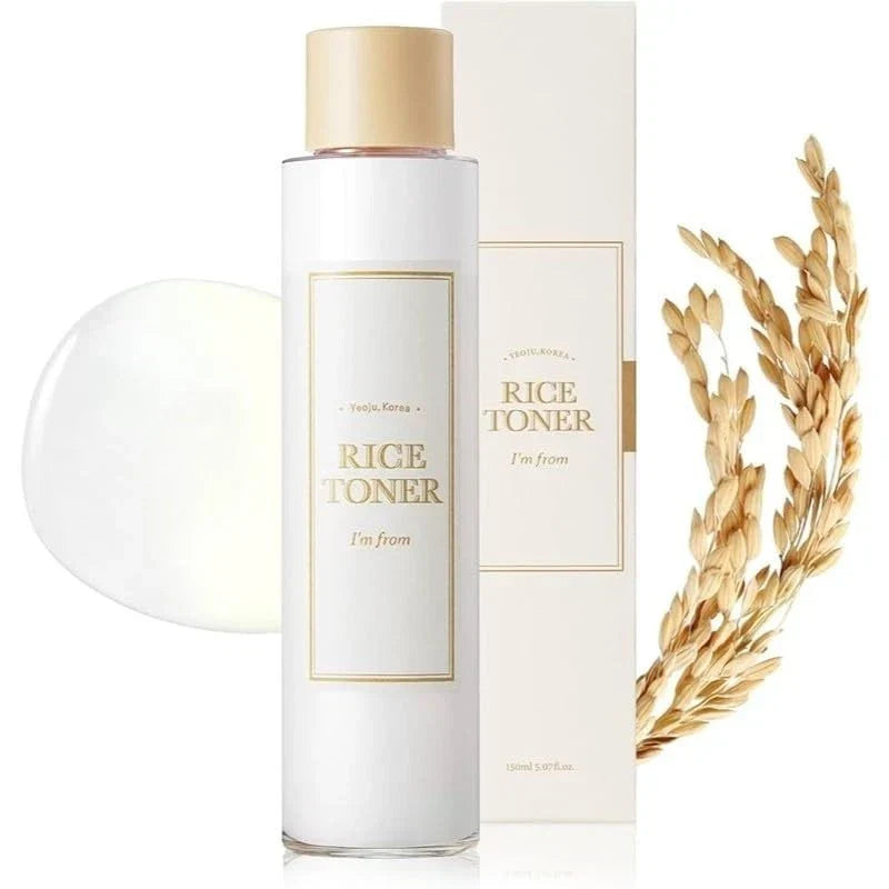 I'm from Rice Toner, Milky Toner for Glowing Skin, 77.78% Korean Rice,5.07 fl oz