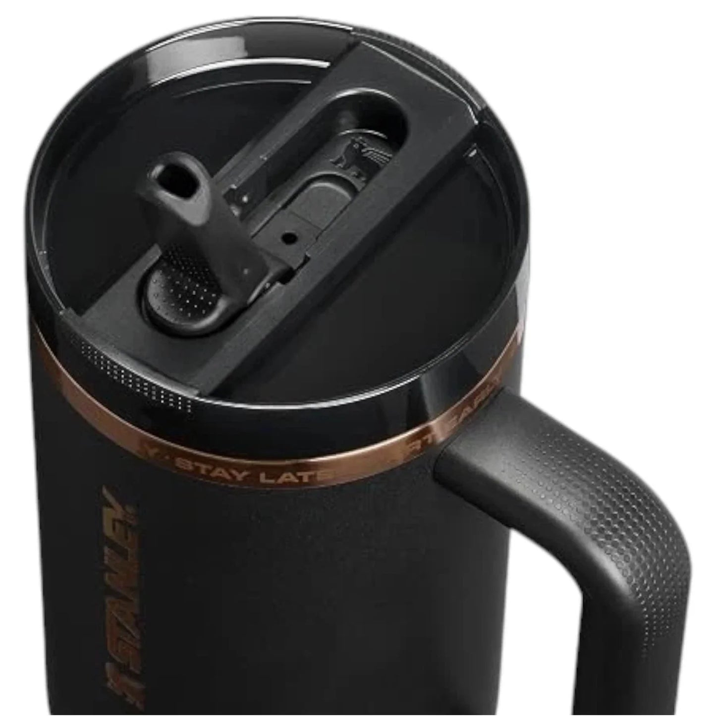 Messi x Stanley Quencher ProTour Flip Straw Tumbler 40 Oz Limited Edition Black