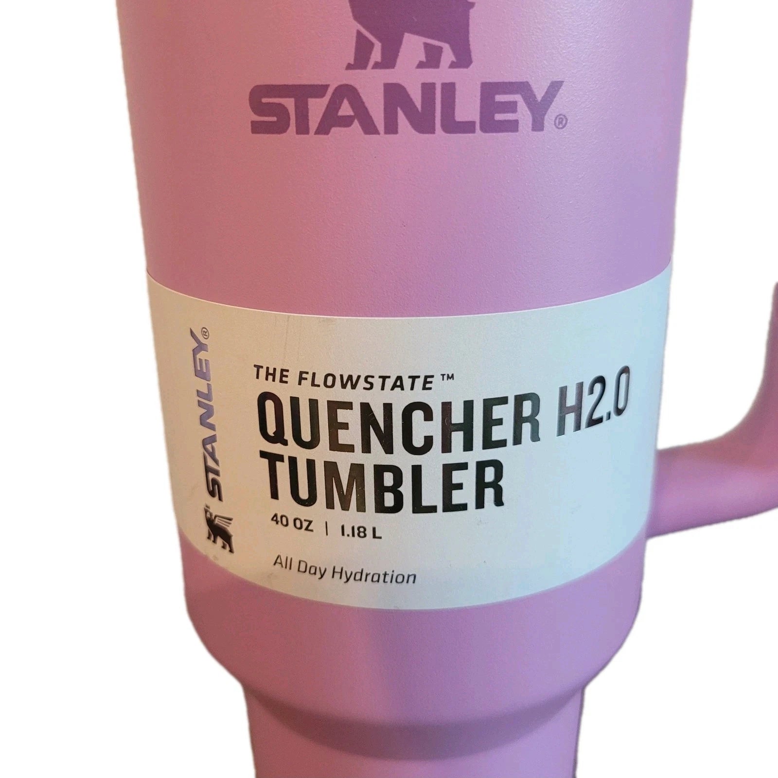 STANLEY 40oz FlowState Quencher H2.0 Lilac Tumbler Handle Rare Color NWT