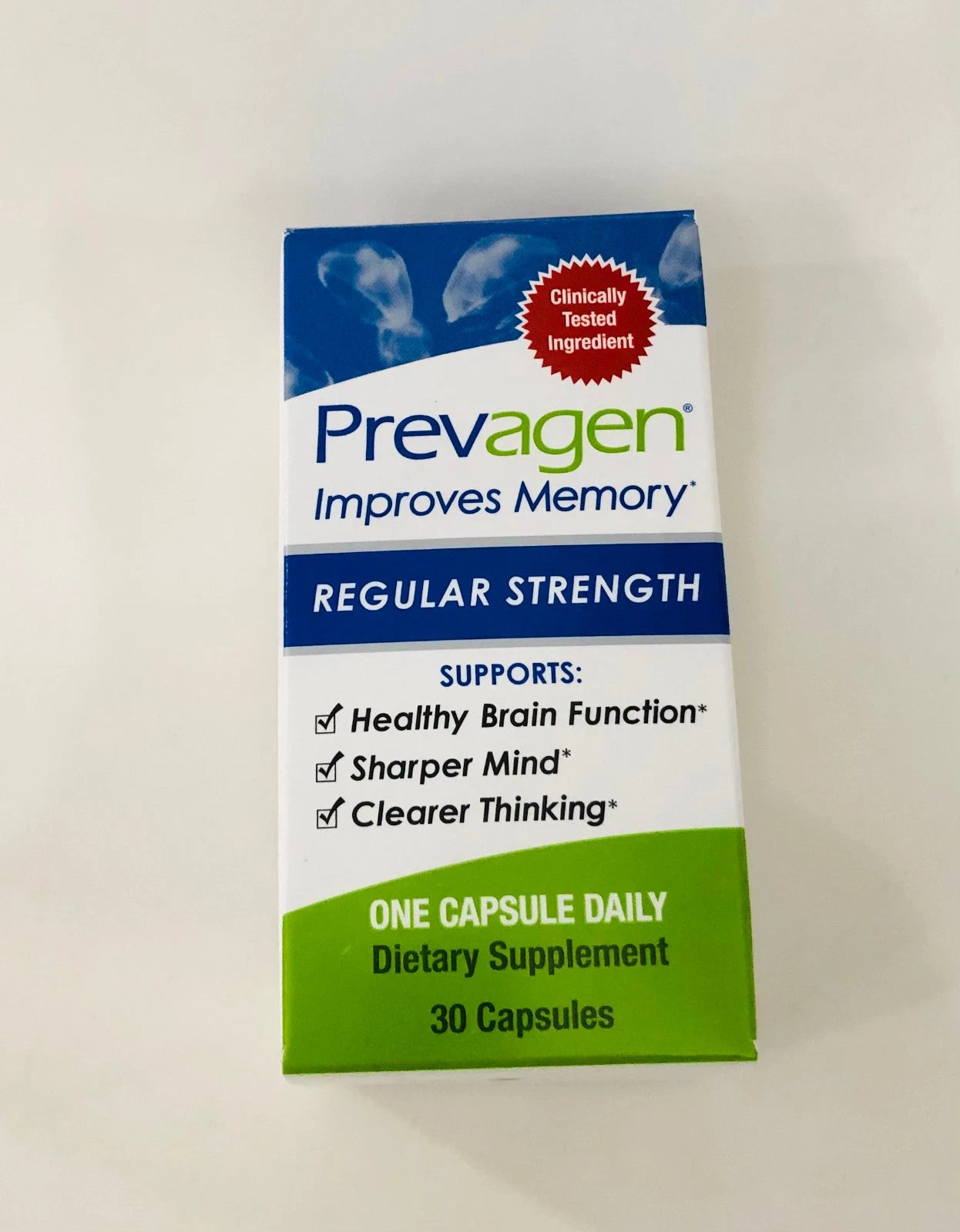 Prevagenn Regular Strength Improves Memory 10MG 30 or 60 Capsules