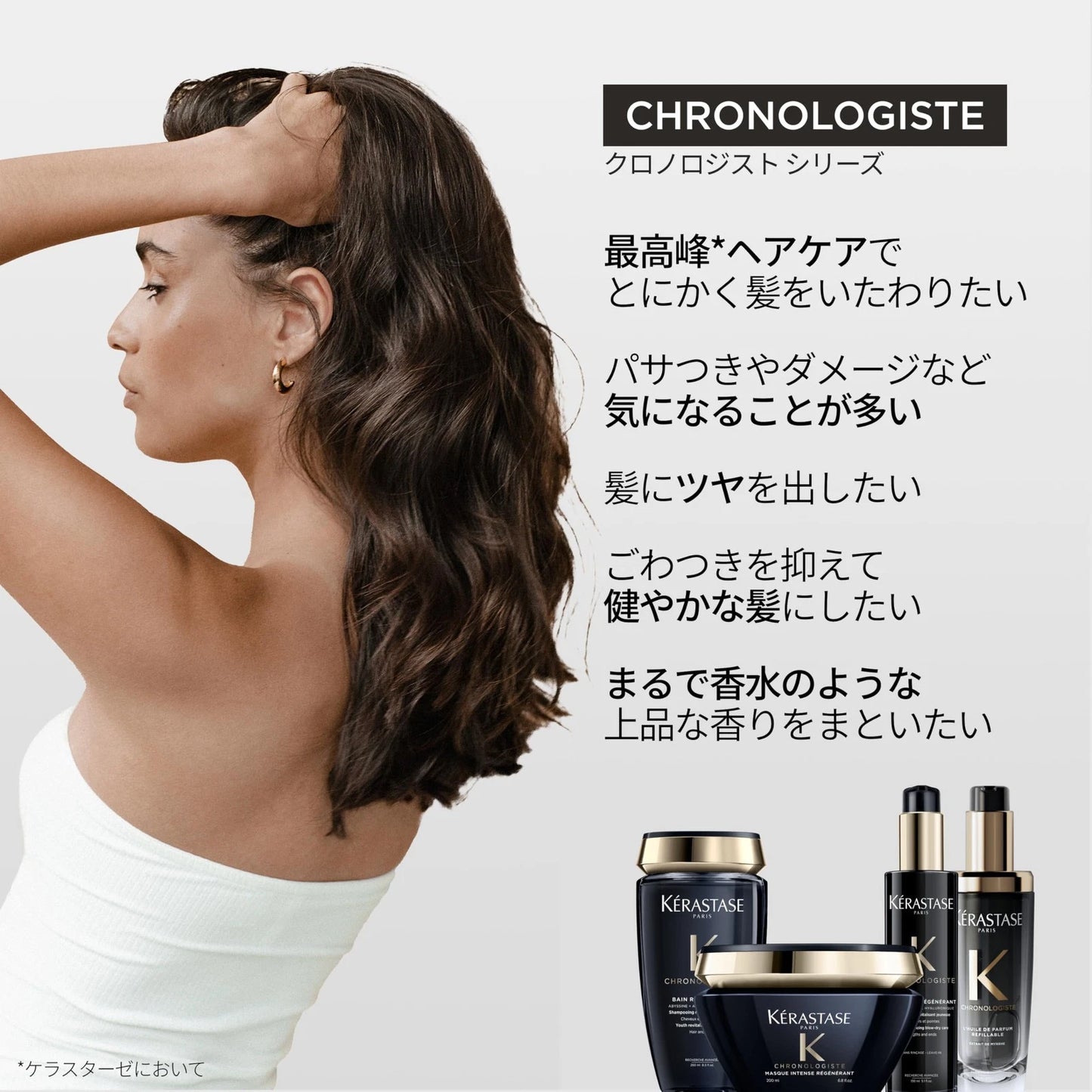 KERASTASE Hair Milk Chronologist Thermic 150mL Treatment Floral Chypre Scent