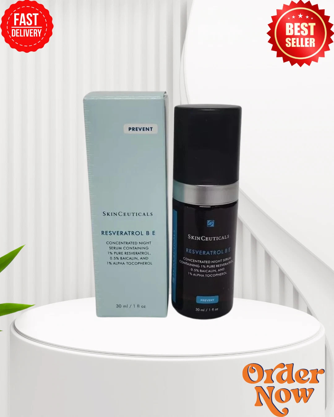 New SkinCeuticals Resveratrol B E - 30ml 1 fl. oz.