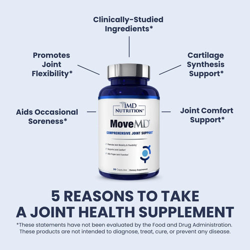 1MD Nutrition MoveMD - Joint Health Supplement - Doctor Formulated | with Col...