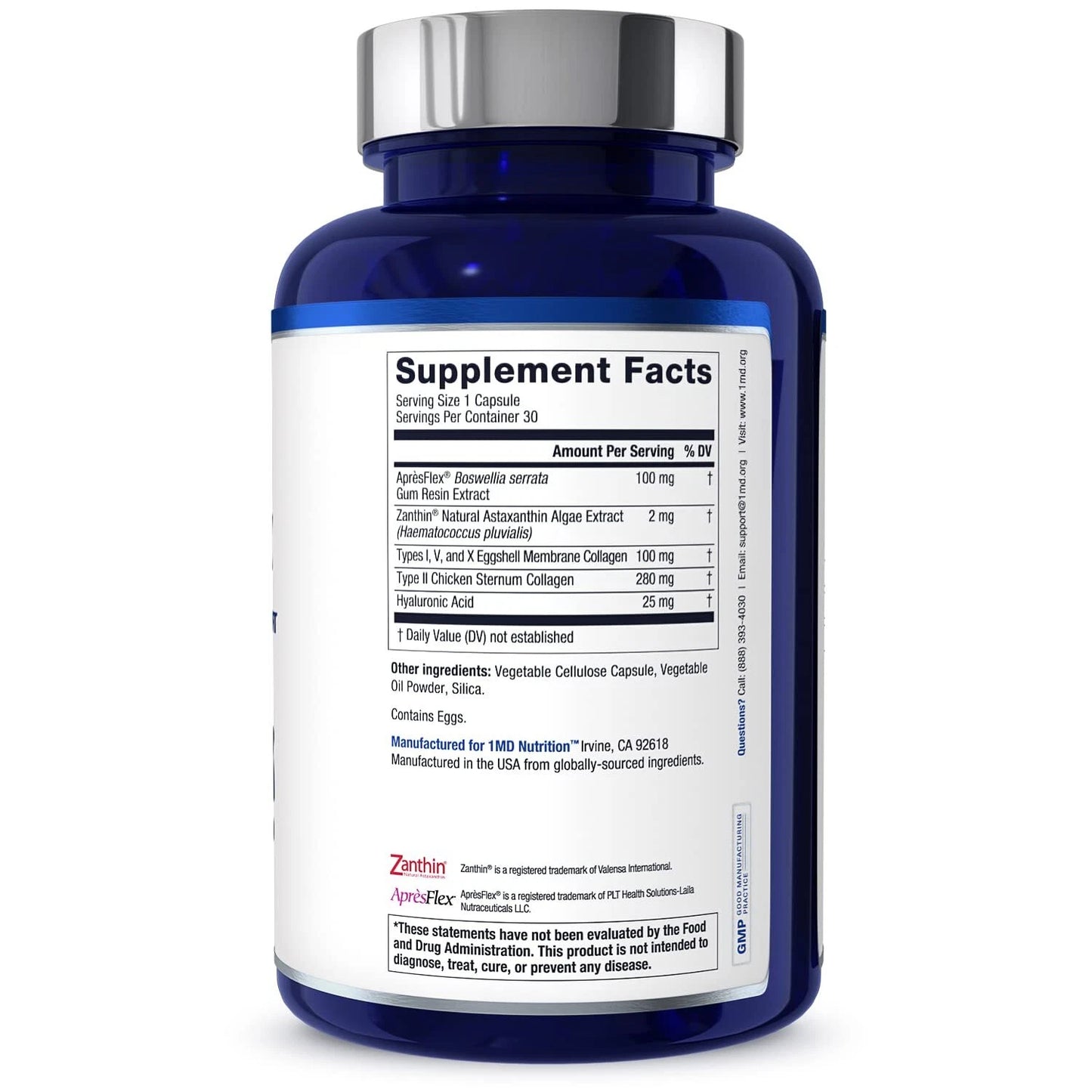 1MD Nutrition MoveMD - Joint Health Supplement - Doctor Formulated | with Col...