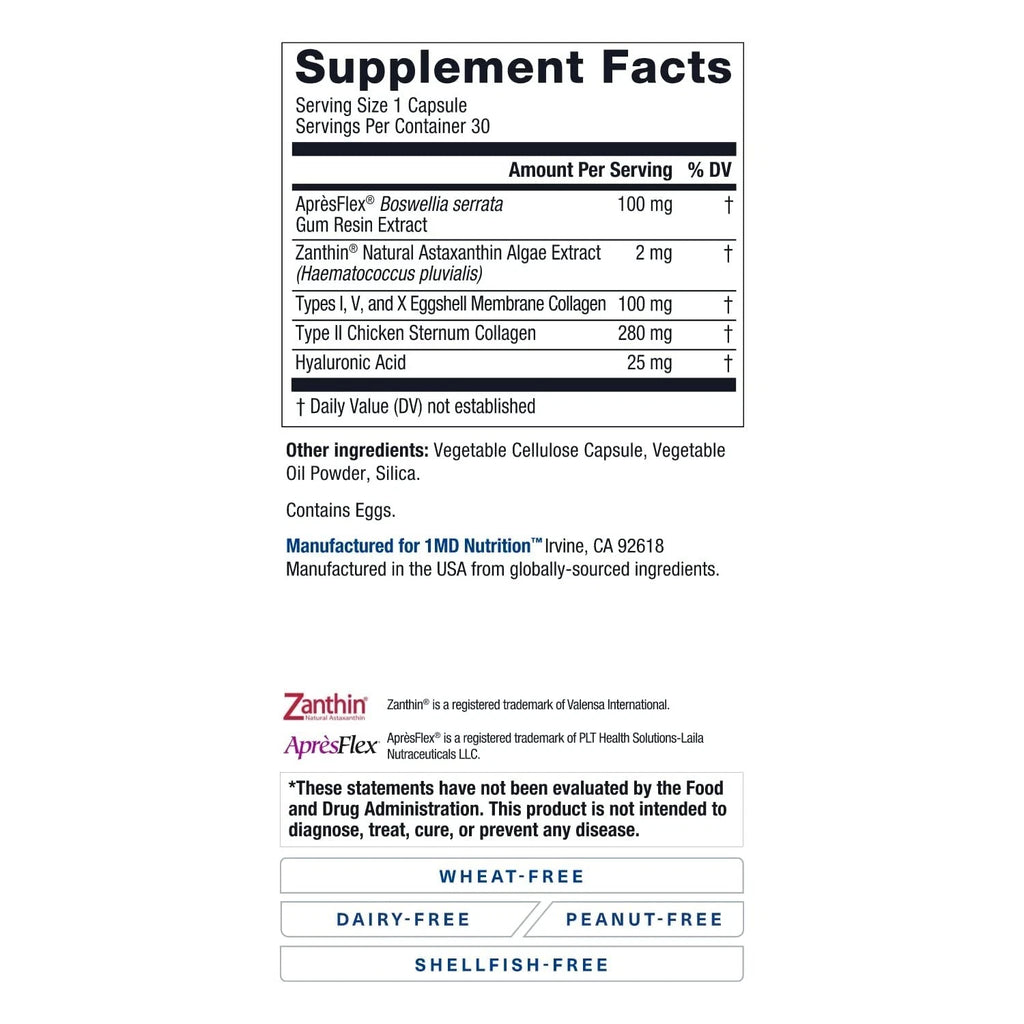 1MD Nutrition MoveMD - Joint Health Supplement - Doctor Formulated | with Col...