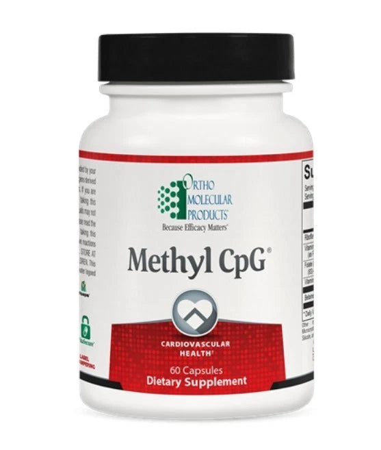 Methyl CPG Ortho Molecular Products Cardiovascular 60 Capsules