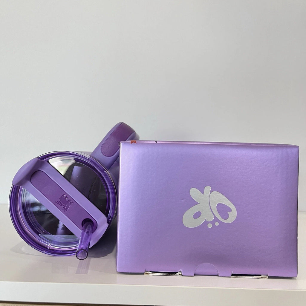 Stanley Purple Olivia Rodrigo Tumbler Flowstate Purple Quencher 40 Oz
