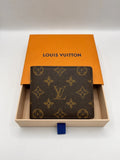 Louis Vuitton Multiple Wallet Monogram Canvas Bifold Mens