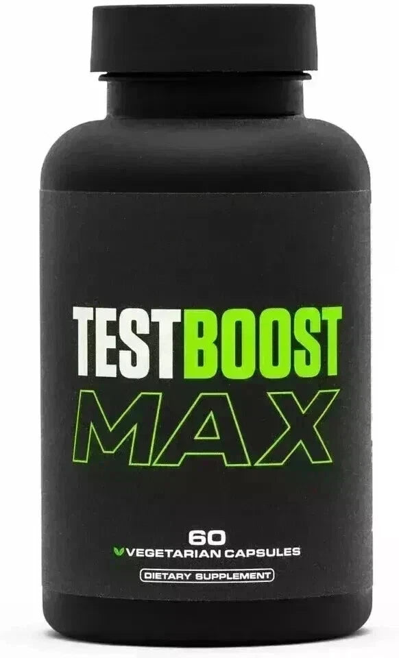 Test Boost Max Build Muscle Men Testosterone Fat Weight Loss 60 Caps