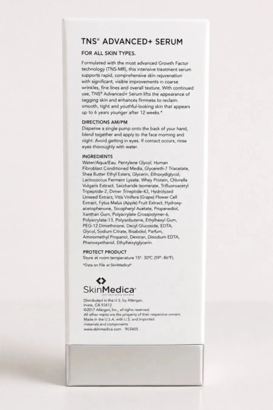 NEW SEAL SkinMedica TNS Advanced Serum - 1oz