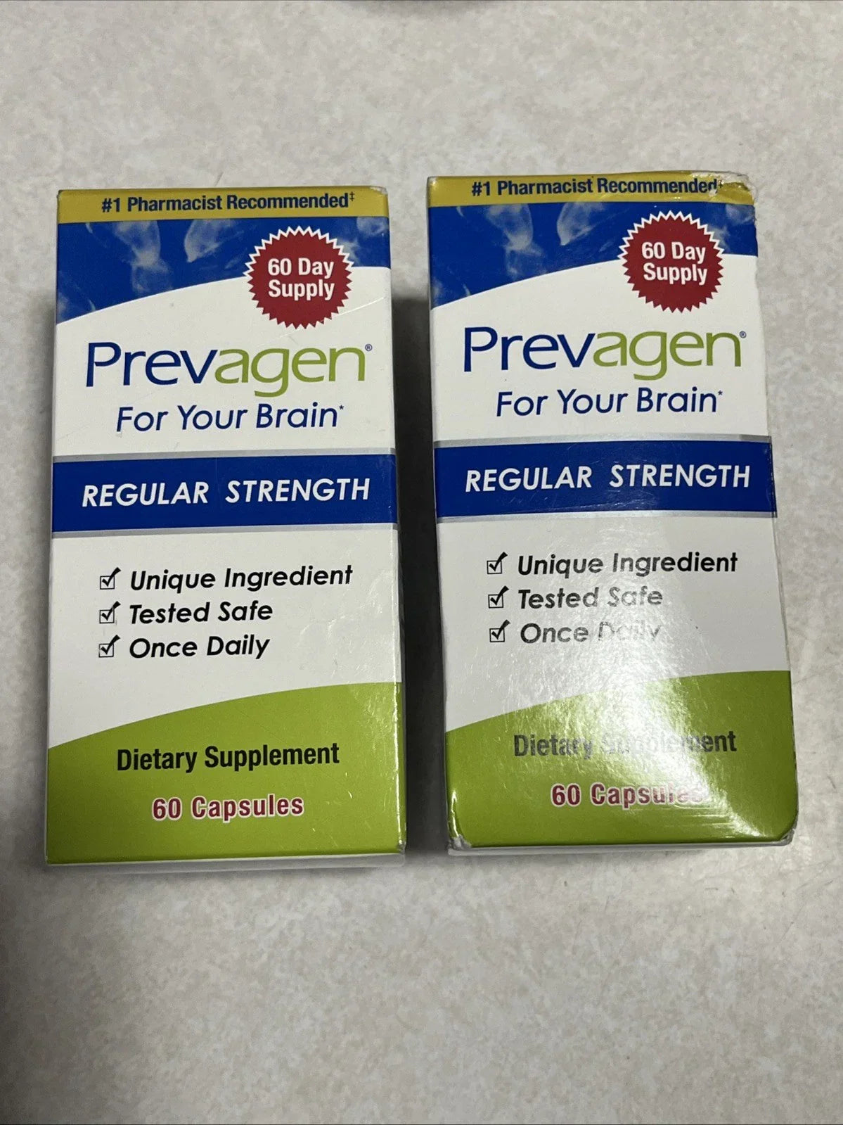 Prevagen Extra Strength 20mg Capsules - 60 Count - 2 Pack (120-Day Supply)