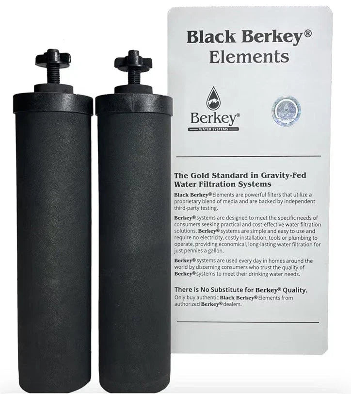 Berkey Authentic Black BB9-2 Water replacement Filters For Berkey Water System