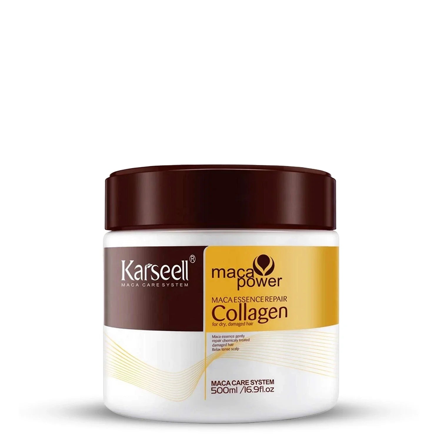 Karseell Maca Care System Hair Mask Dry Damaged Collagen 500ml/16.9oz