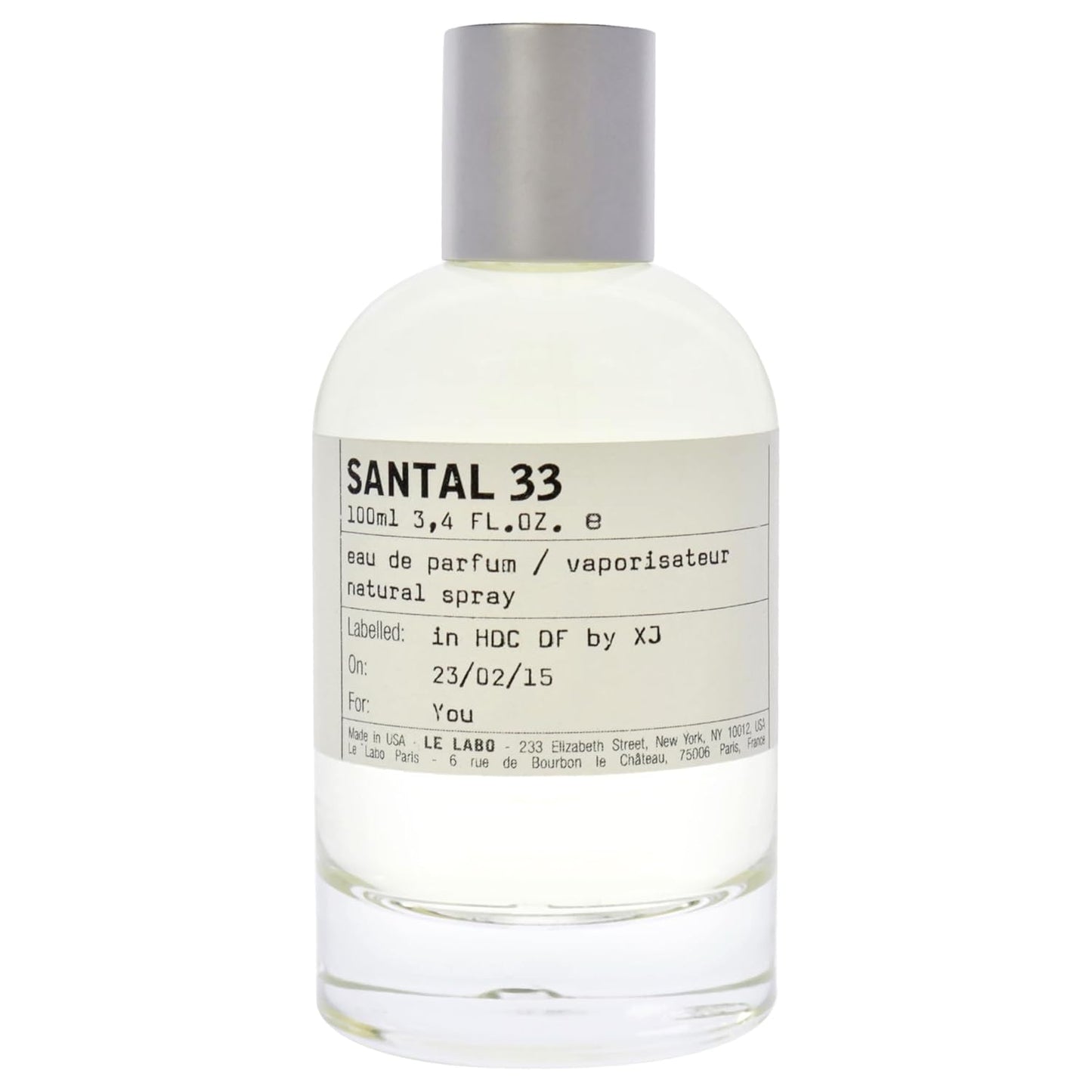 Le Labo Santal 33 Eau de Parfum for Unisex 3.4 oz – Woody Luxury Fragrance